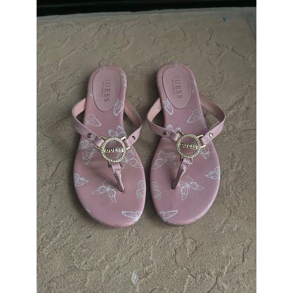 Guess Shoes - Pink Guess sandals size 7